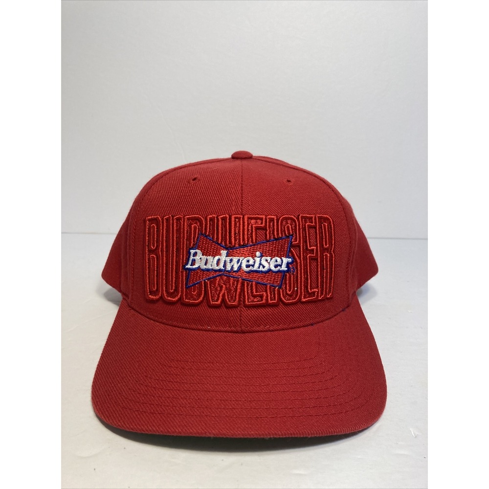 VTG Budweiser Shane Gillis Beer Anheuser-Busch Beverage Red Adjustable